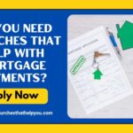 Churches that help with mortgage payments