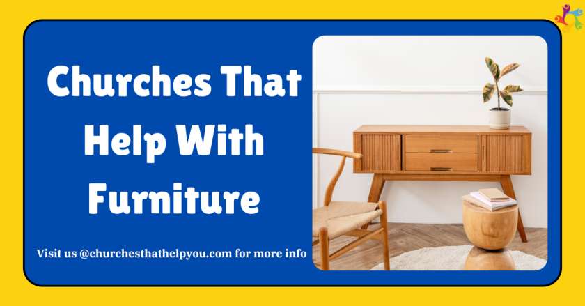 Churches That Help With Furniture