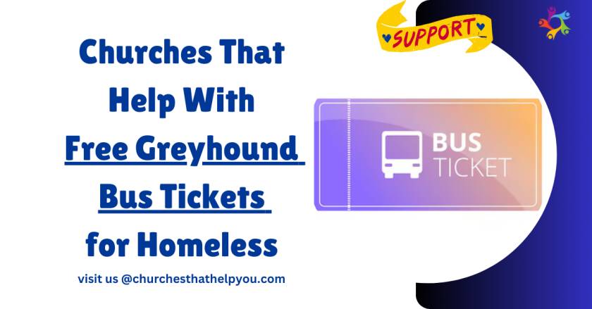 Free Greyhound Bus Tickets for Homeless