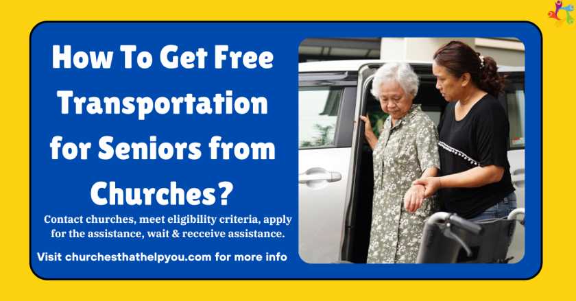 Free Transportation for Seniors from Churches