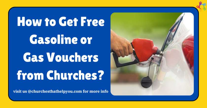 How to Get Free Gasoline or Gas Vouchers from Churches