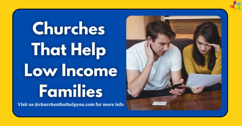 Churches That Help Low Income Families