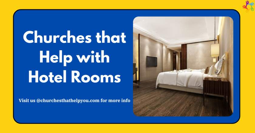 Churches that Help with Hotel Rooms