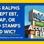 Does Ralphs Accept EBT