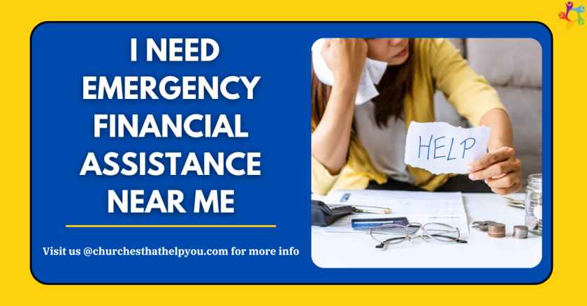 I Need Emergency Financial Assistance Near Me