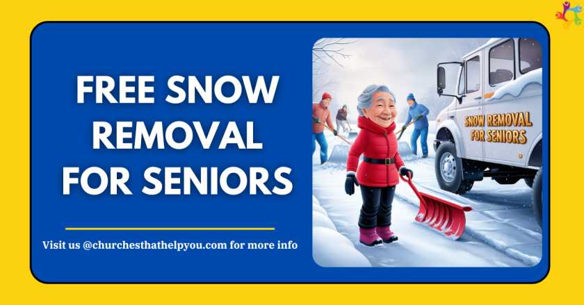 FREE Snow Removal for Seniors